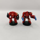 Warhammer 40k Blood Angels Assault Terminators x2 - Metal OOP AZ009