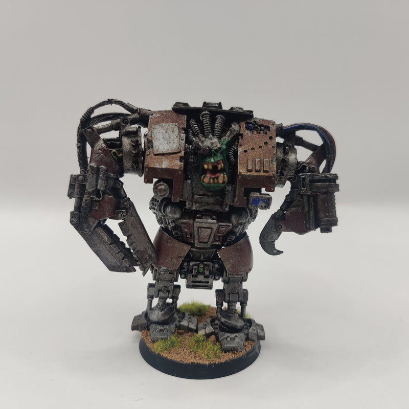 Warhammer 40k Kitbashed Ork Warboss / Big Mekk AQ012