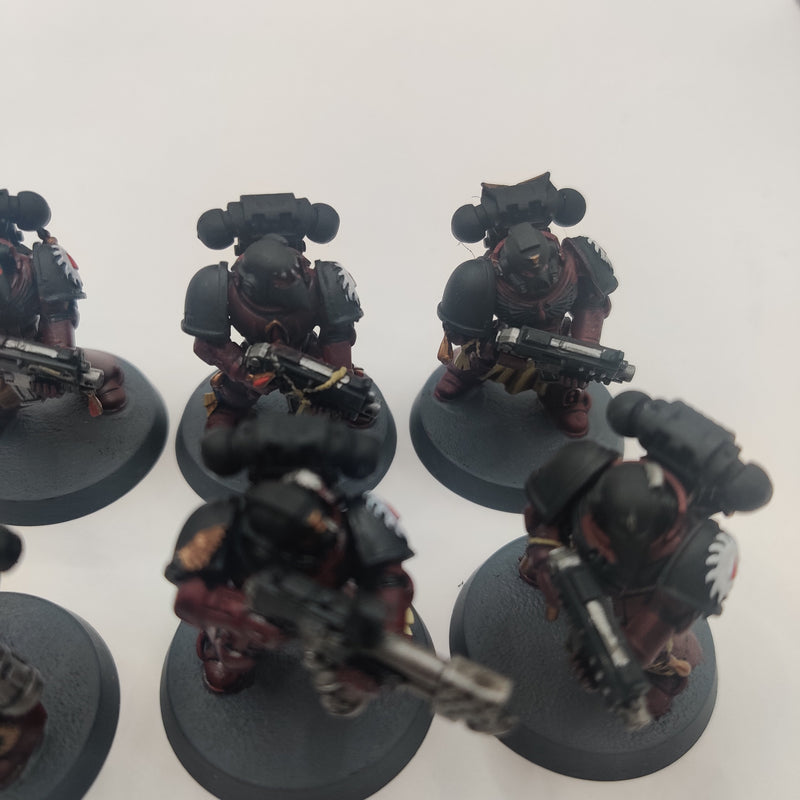 Warhammer 40k Flesh Tearers Tactical Marines x 10 - Painted AC038