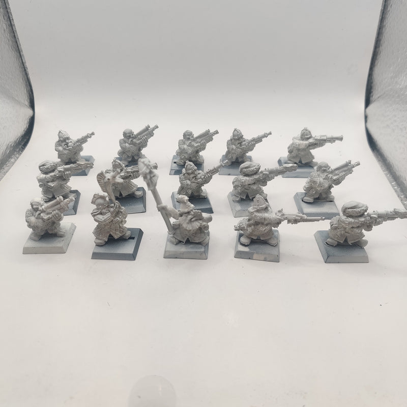 Warhammer The Old World Dwarf Thunderers x15 Metal AA060-0326