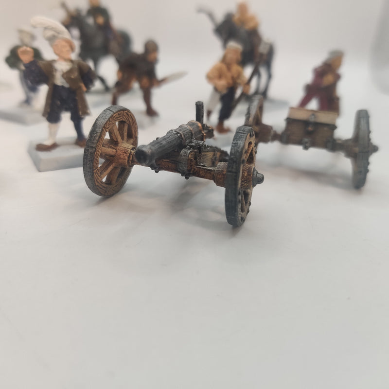 Fantasy Cannons and Crew Officer and Slingers AD076