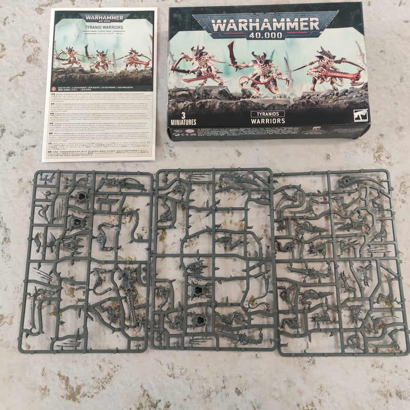 Warhammer 40k Tyranids Warriors - Incomplete AY185