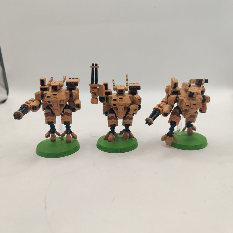 Warhammer 40k Tau Empire Crisis Battle Suits x3 AM015-0322