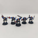 Warhammer 40k Space Marine Scout Squad - Metal BA054