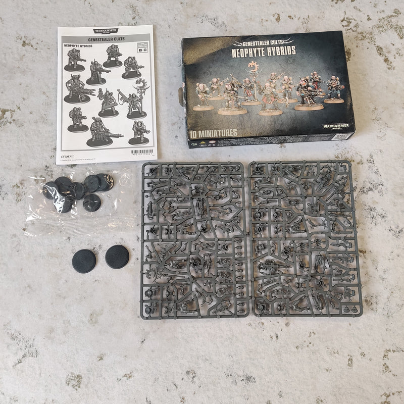 Warhammer 40k Genestealer Cults Neophyte Hybrids - In Box BD032