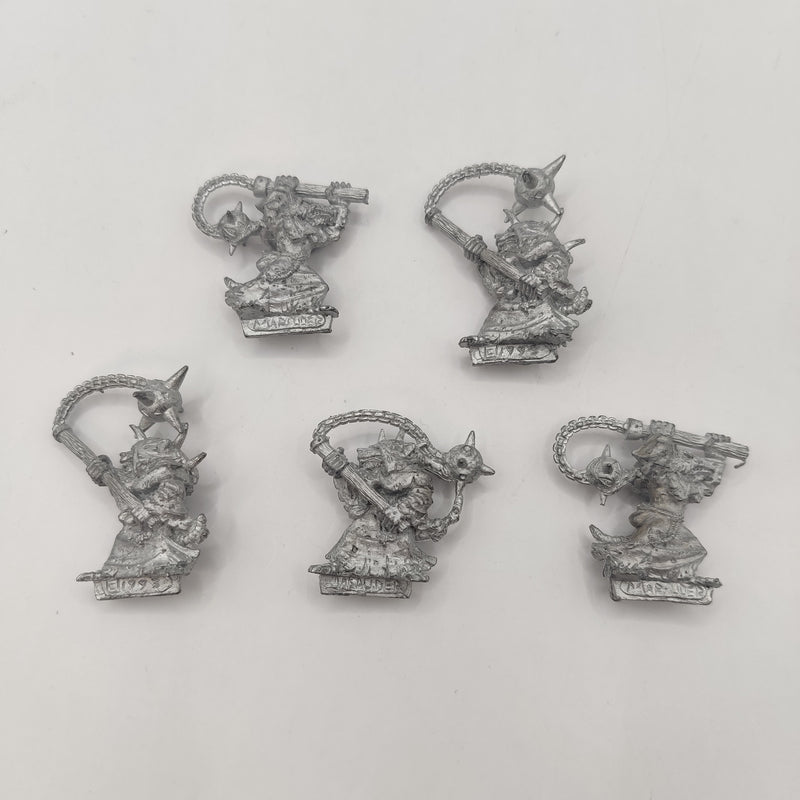 Warhammer Fantasy Skaven Plague Censer Bearers x5 Metal BA111
