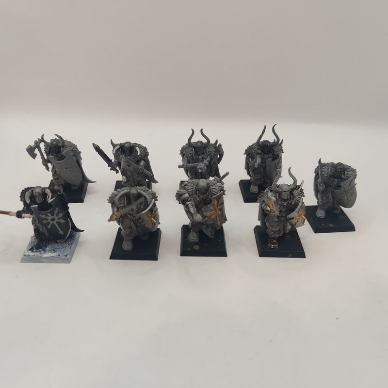 Warhammer the Old World Chaos Warriors x9 AA131