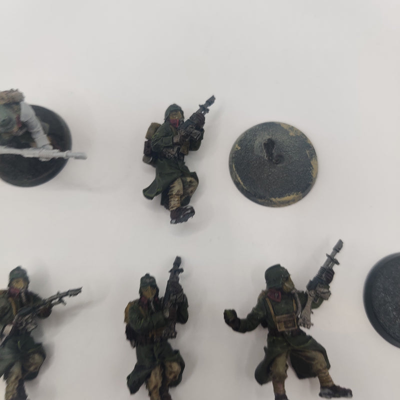 Warhammer 40k Forgeworld Death Korps of Krieg Squad Advancing AW165