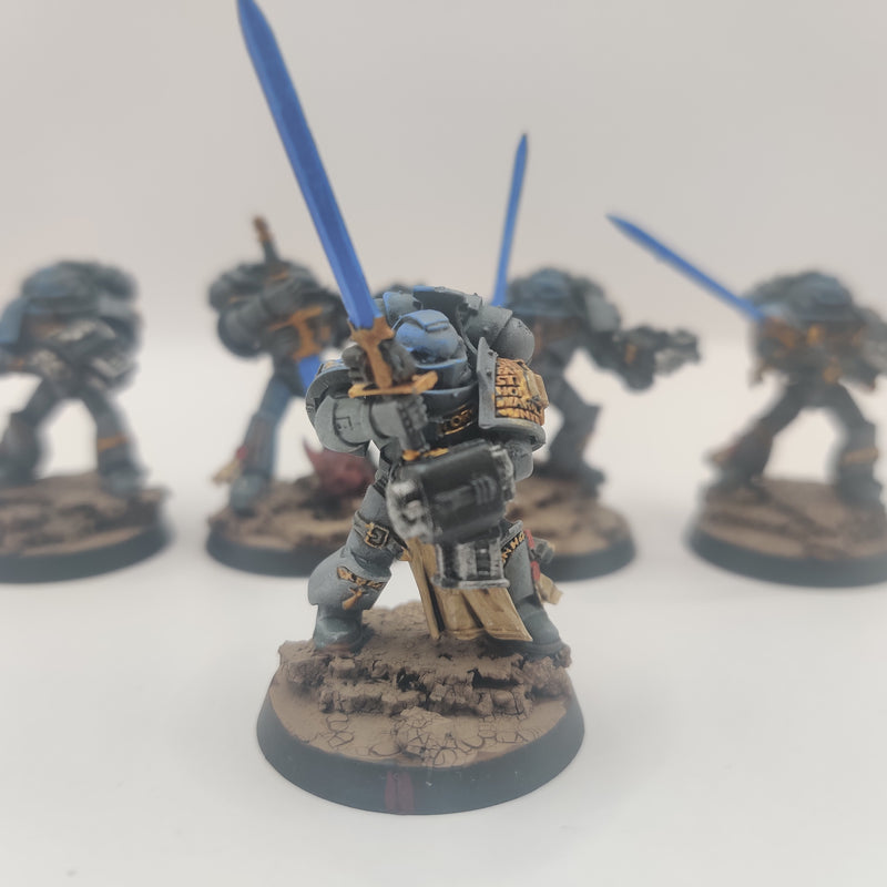 Warhammer 40k Grey Knights Strike Squad - Painted AT210