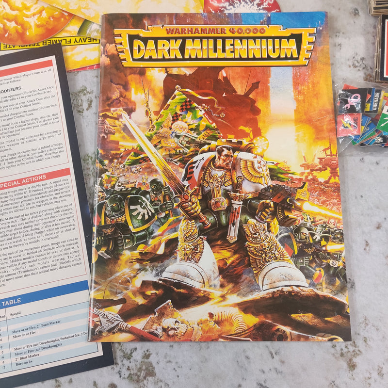 Warhammer 40.000 Codex Dark Angels 2nde édition 2002 VF Space Marines