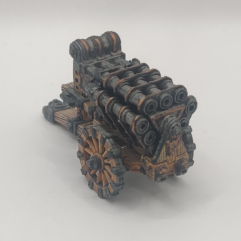 Warhammer the Old World Empire Hellblaster Volley Gun - Metal Painted AW059