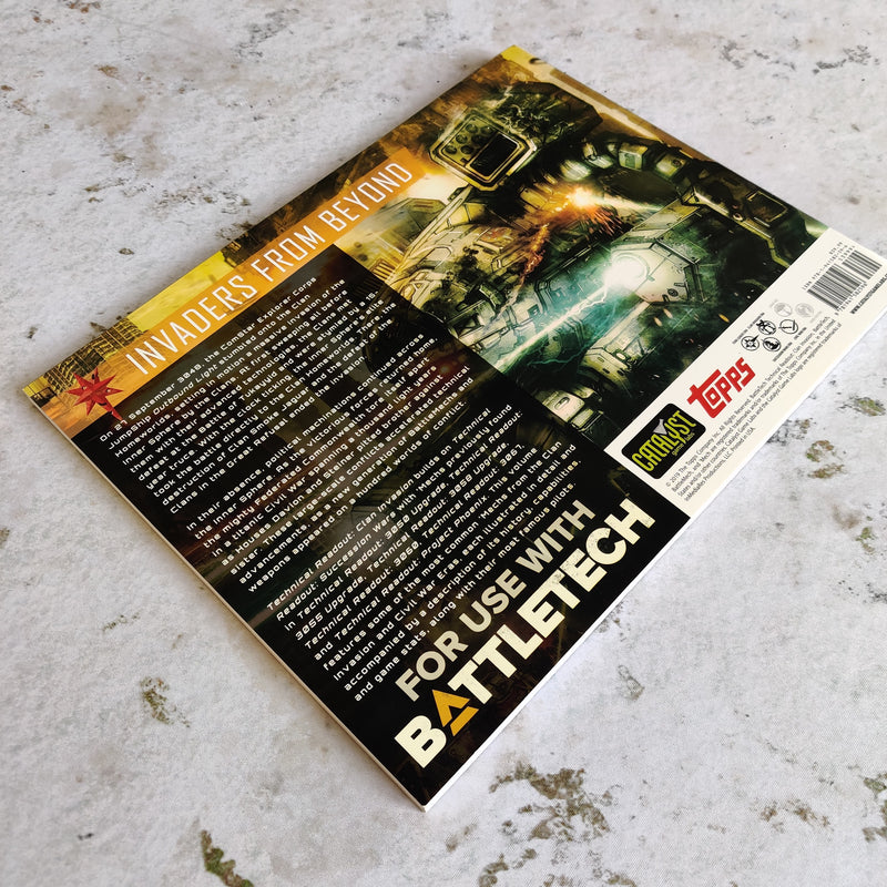 Battletech Technical Readout Clan Invasion AS285