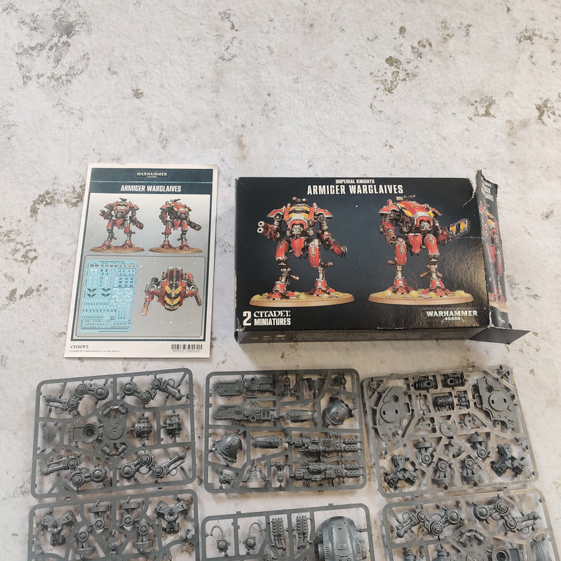 Warhammer 40k Armiger Warglaives - Part Assembled AY217