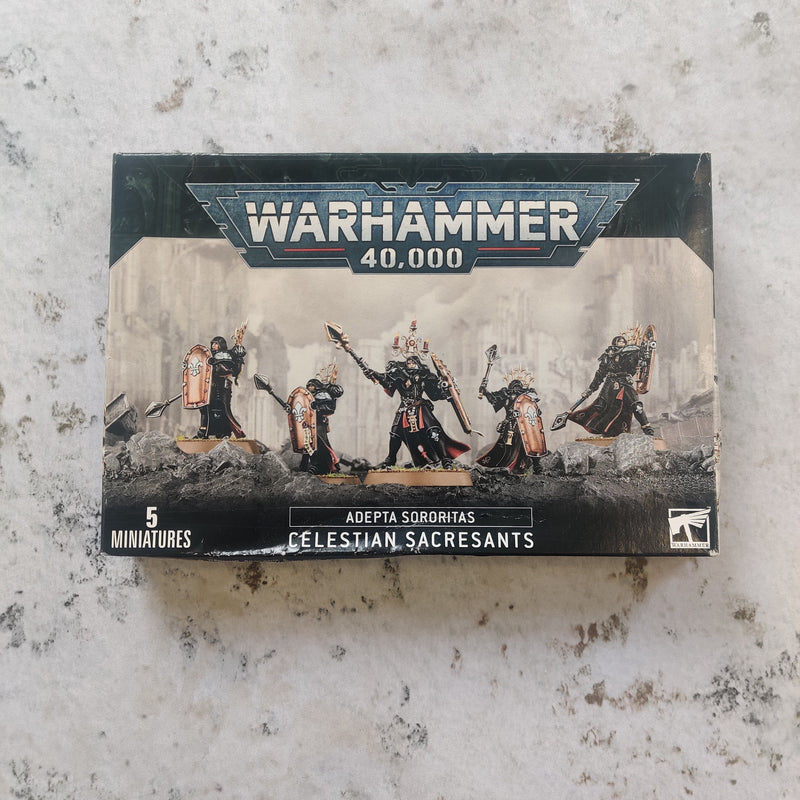 Warhammer 40k Adepta Sororitas Celestan Sacresants On Sprue BD036