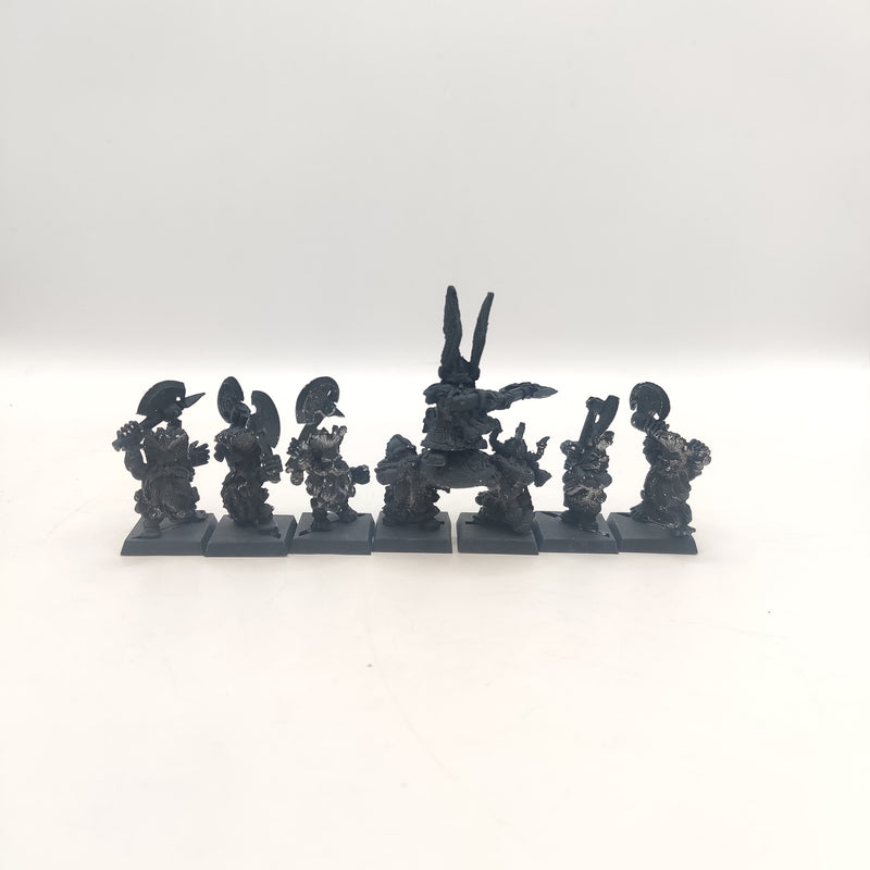 Warhammer Fantasy Dwarf King Alrik and Slayers BC118