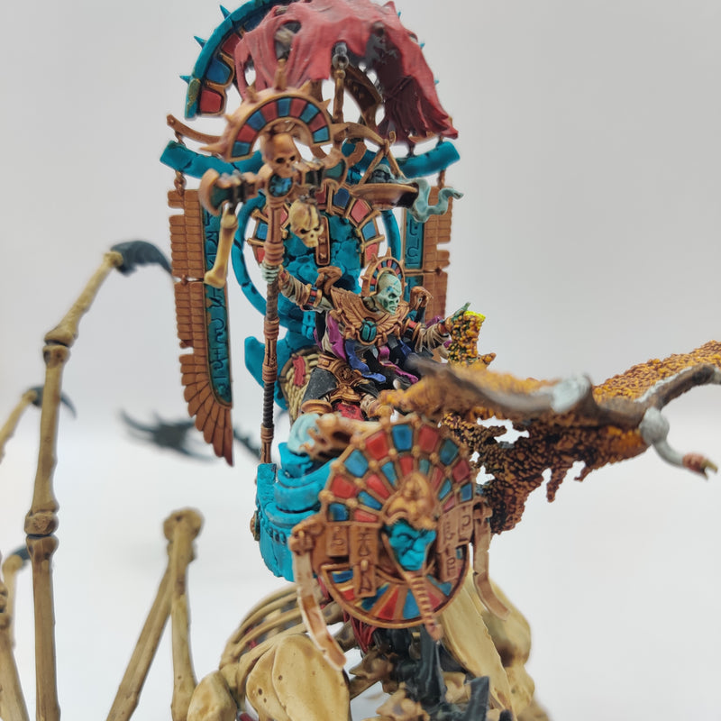 Tomb Kings of Khemri Liche Priest on Necrolith Bone Dragon - Painted AU069