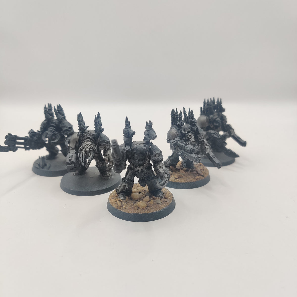 Warhammer 40k Chaos Space Marine Terminator Squad - Metal