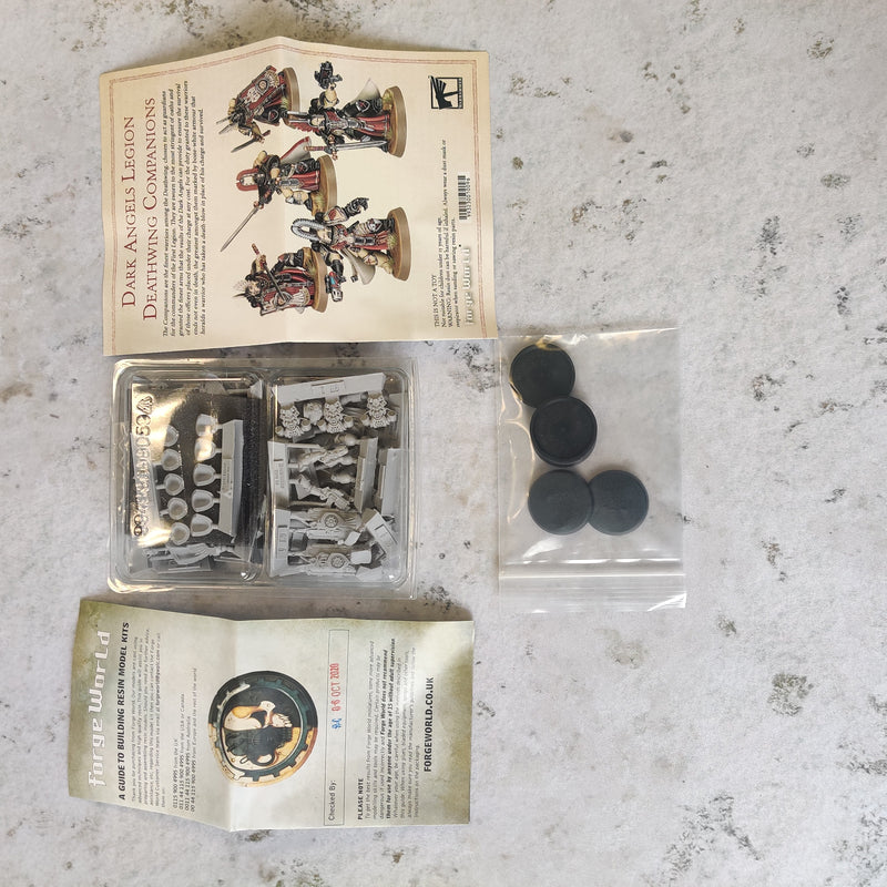 Horus Heresy Dark Angels Deathwing Companions - In Box BD017