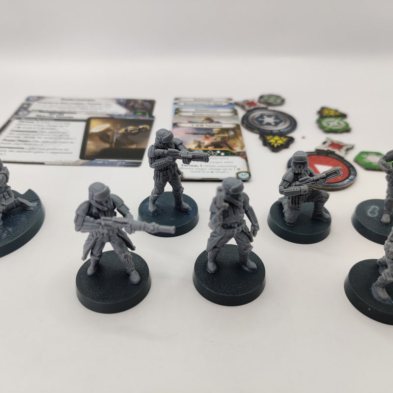 Star Wars Legion Empire Shore Troopers Squad with Mortar AH032