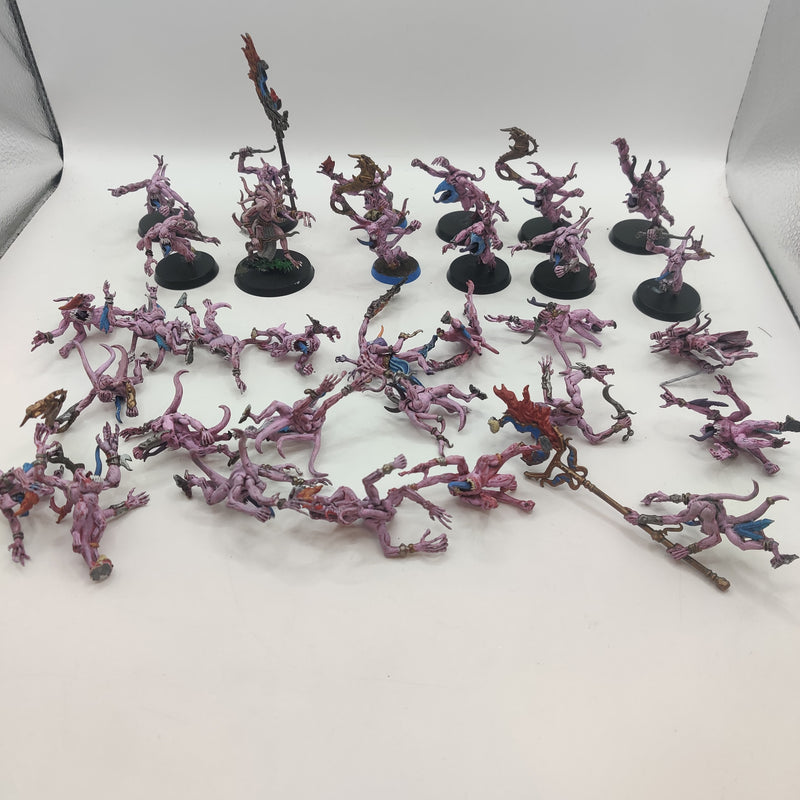 Age of Sigmar Disciples of Tzeentch Pink Horrors x30 Painted AD073