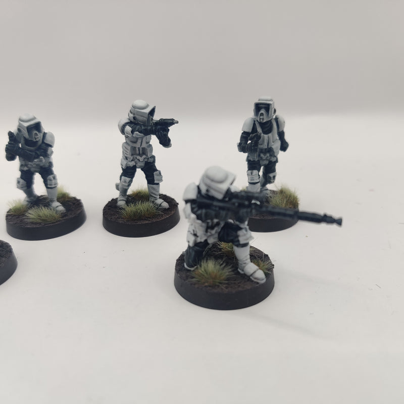 Star Wars Legion Imperial Scout Troopers - Painted AT150