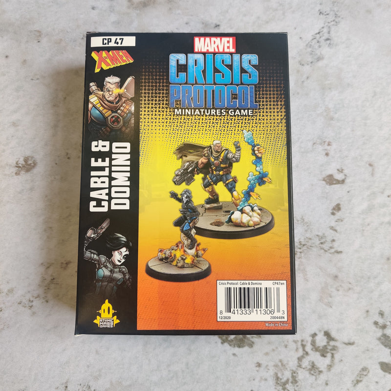 Marvel Crisis Protocol Cable and Domino AV039