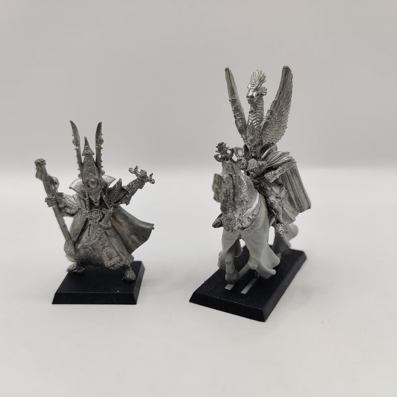 Warhammer the Old World High Elves Teclis and Tyrion - Metal BA080