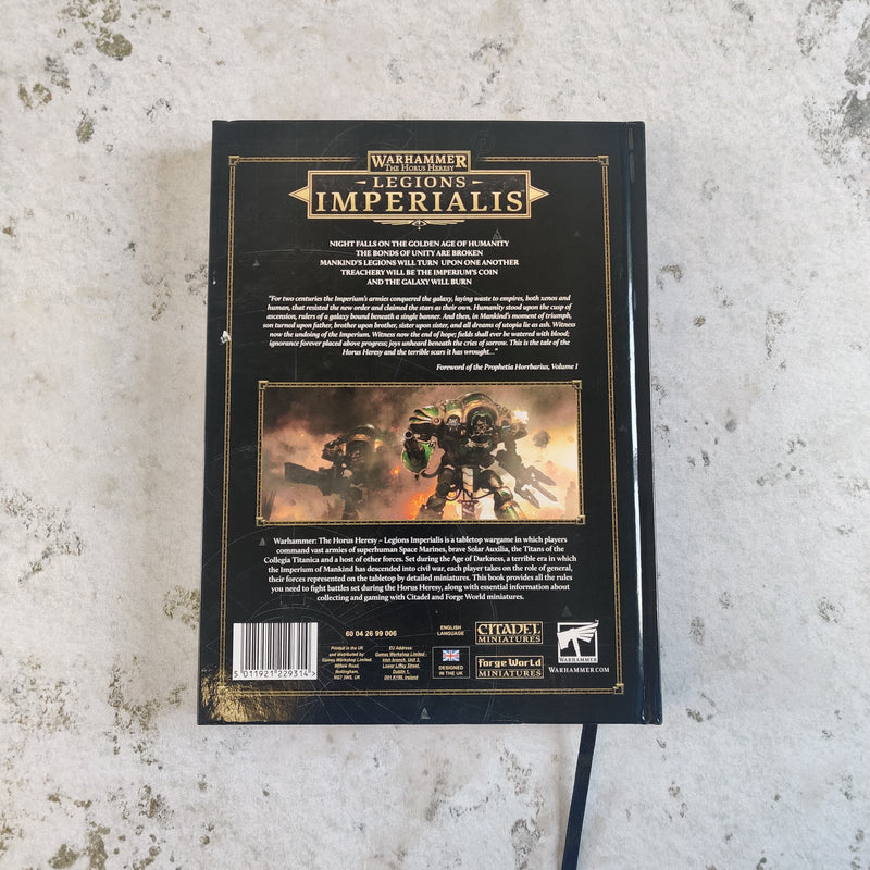 Legions Imperialis Rulebook AV025