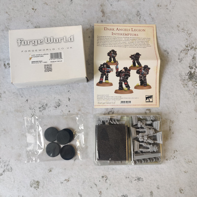 Horus Heresy Dark Angels Dreadwing Interemptor Squad - In Box BD016