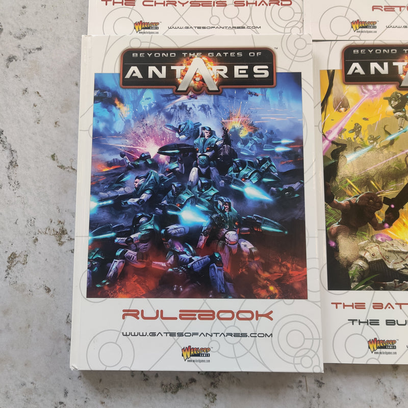 Beyond the Gates of Antares Rules and Campaign book bundle AV159