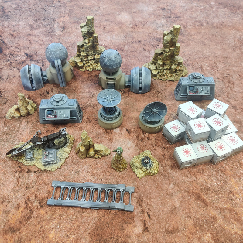 Star Wars Shatterpoint Scatter Terrain Take Cover Pro Painted AX023