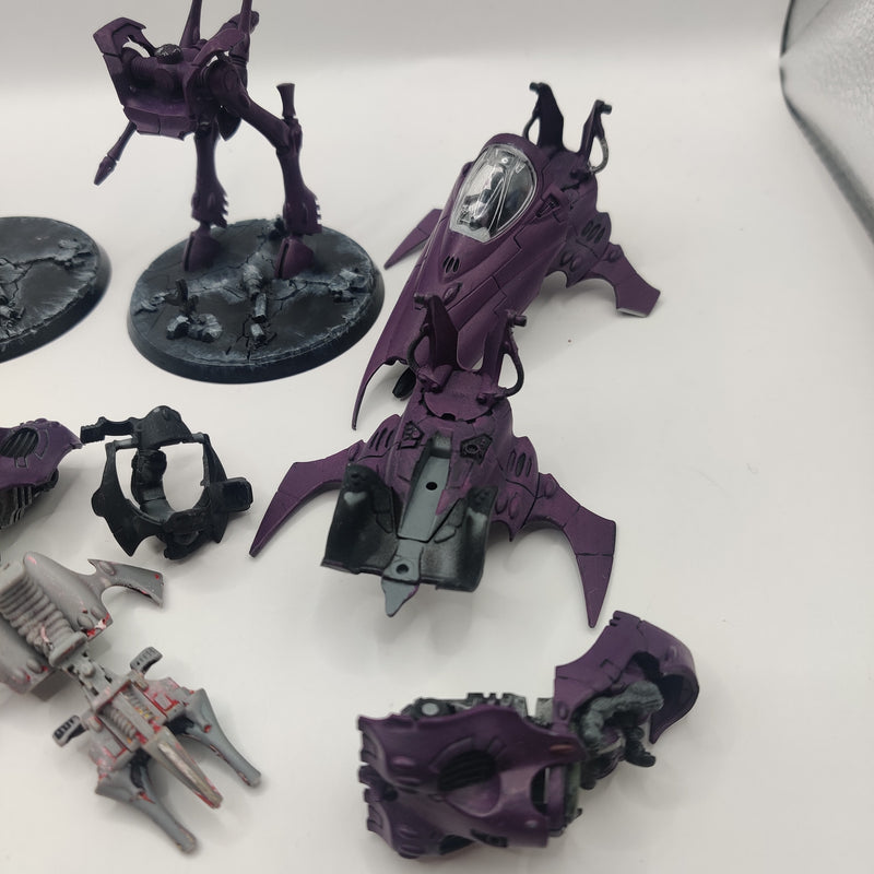 Warhammer 40k Aeldari War Walker and Viper Bits - Please Rescue AD009