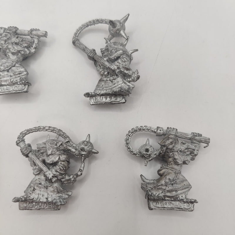 Warhammer Fantasy Skaven Plague Censer Bearers x5 Metal BA111