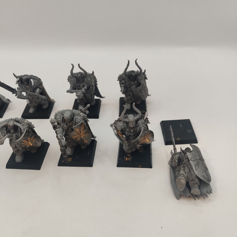 Warhammer the Old World Chaos Warriors x9 AA131