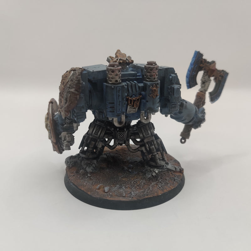 Warhammer 40k Space Wolves Venerable Dreadnought - Painted AF053