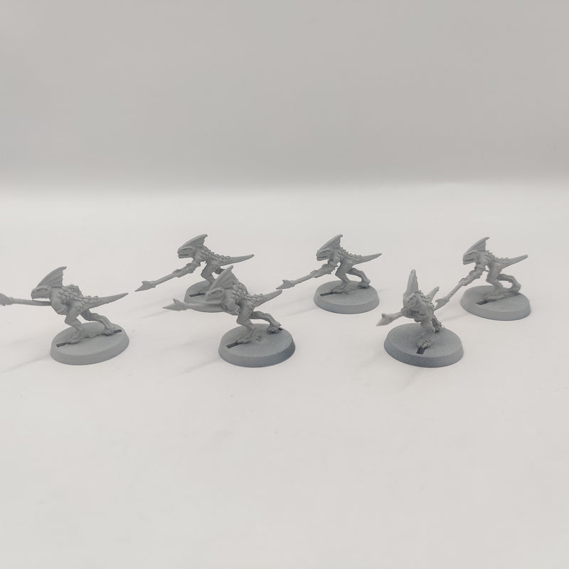 Warhammer Lizardmen Skink Razordon Herders x6 - Finecast AH053