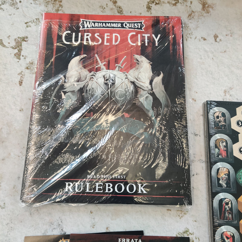 Warhammer Quest Cursed City - Missing Vrykos and Vargskyr AV017