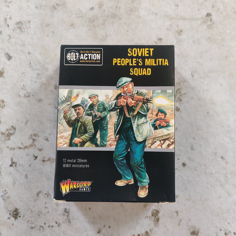 Bolt Action Soviet People's Militia Squad - Complete AY163