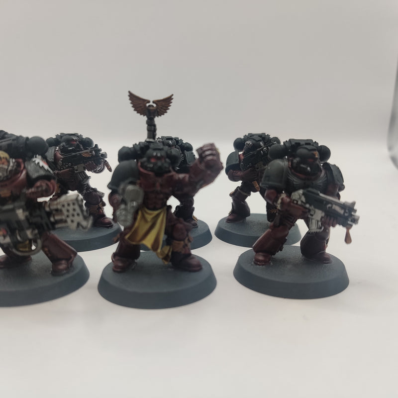 Warhammer 40k Flesh Tearers Tactical Marines x 10 - Painted AF107