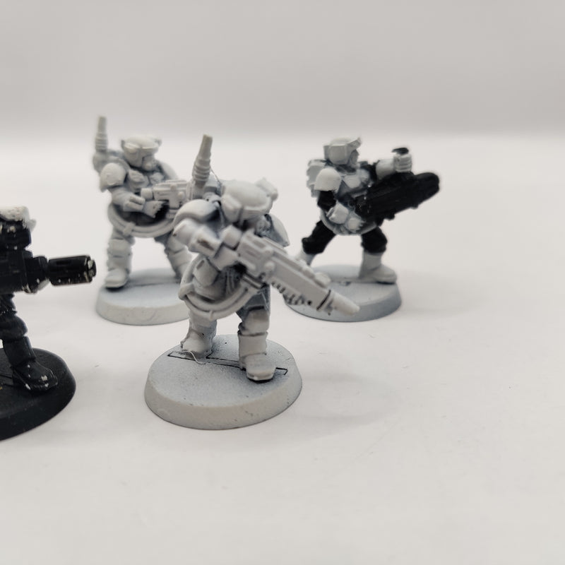 Warhammer 40k Astra Militarum Kasrkin Storm Troopers Metal AW186