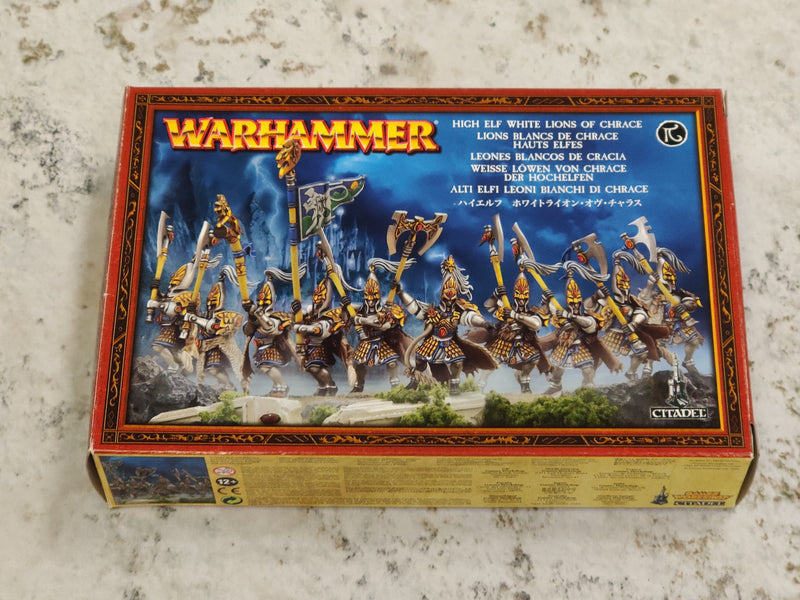 Warhammer Fantasy Old World High Elves White Lions of Chrace OOP - AY001