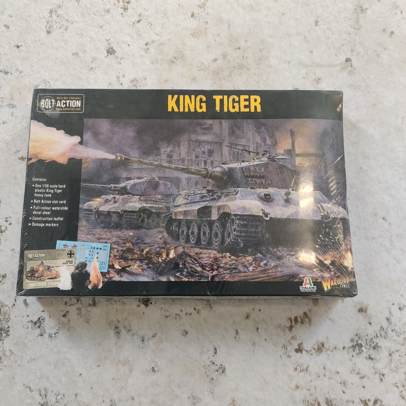 Bolt Action German King Tiger Tank - Sealed AY160