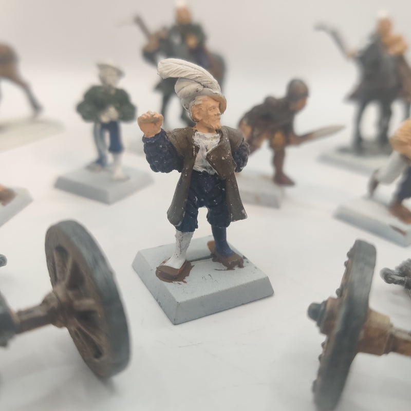 Fantasy Cannons and Crew Officer and Slingers AD076