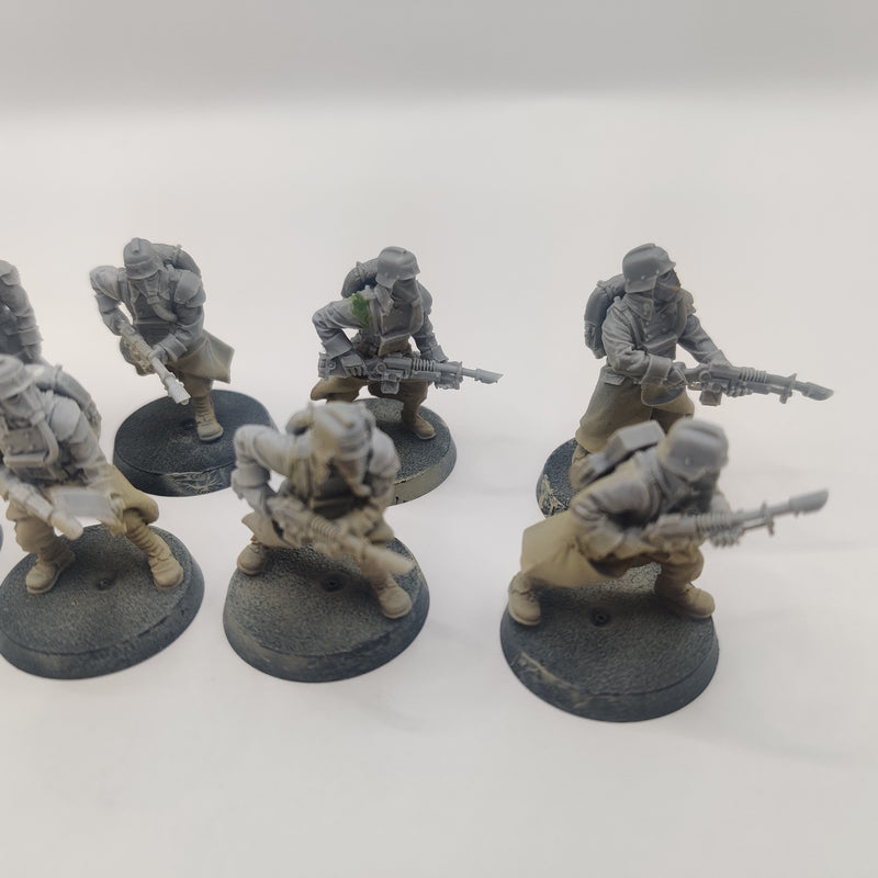 Warhammer 40k Forgeworld Death Korps of Krieg Squad Advancing AI204