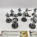 Star Wars Legion Phase 1 Clone Troopers x14 - Painted - with Cards BC056