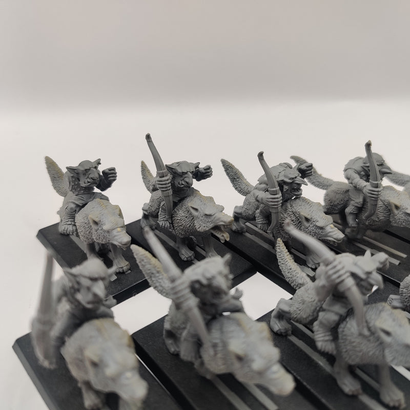 Warhammer The Old World Goblin Wolf Riders x10 AW138