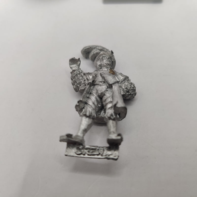 Warhammer The Old World Empire Engineer and Cannon Crew - Metal AD031
