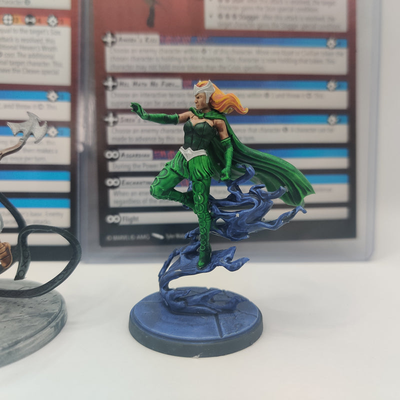 Marvel Crisis Protocol Angela and Enchantress - Painted BF074