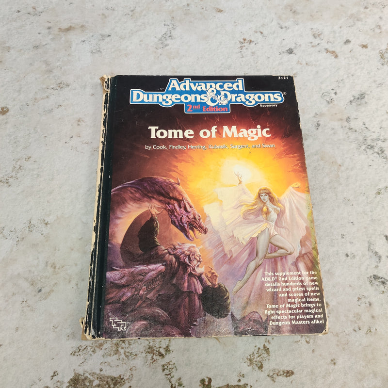AD&D 2nd Edition Tome of Magic RPG Supplement BD222