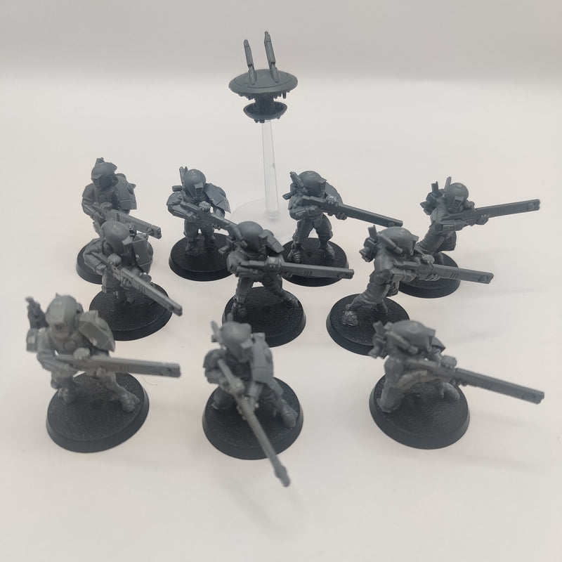 Warhammer 40k T'au Empire Fire Warriors Squad AI269